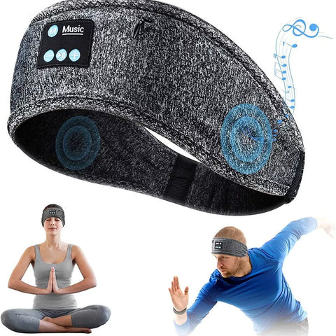 RelaxFit Bluetooth Earband ©🎧 (Audífonos Bluetooth Auriculares Para Ejercicio, Dormir y Viaje)