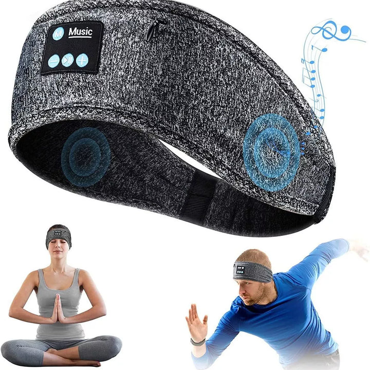 RelaxFit Bluetooth Earband ©🎧 (Audífonos Bluetooth Auriculares Para Ejercicio, Dormir y Viaje)